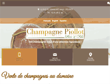 Tablet Screenshot of piollot.fr